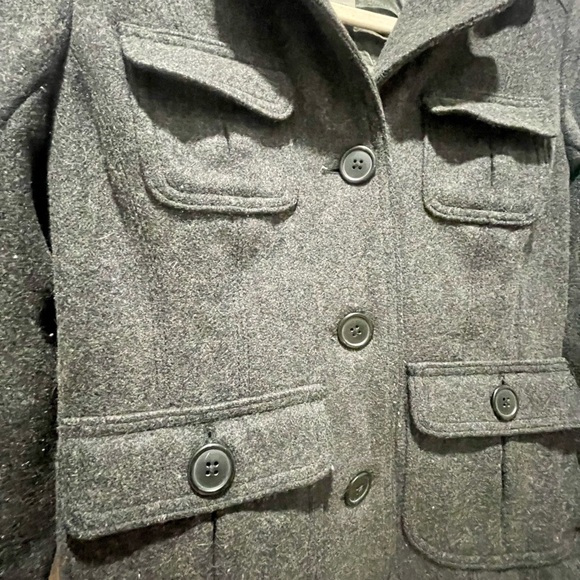 Gap Pea Coat Jacket Size XS-Dark Gray - Perfect for Autumn! 🍂 - Picture 2 of 5